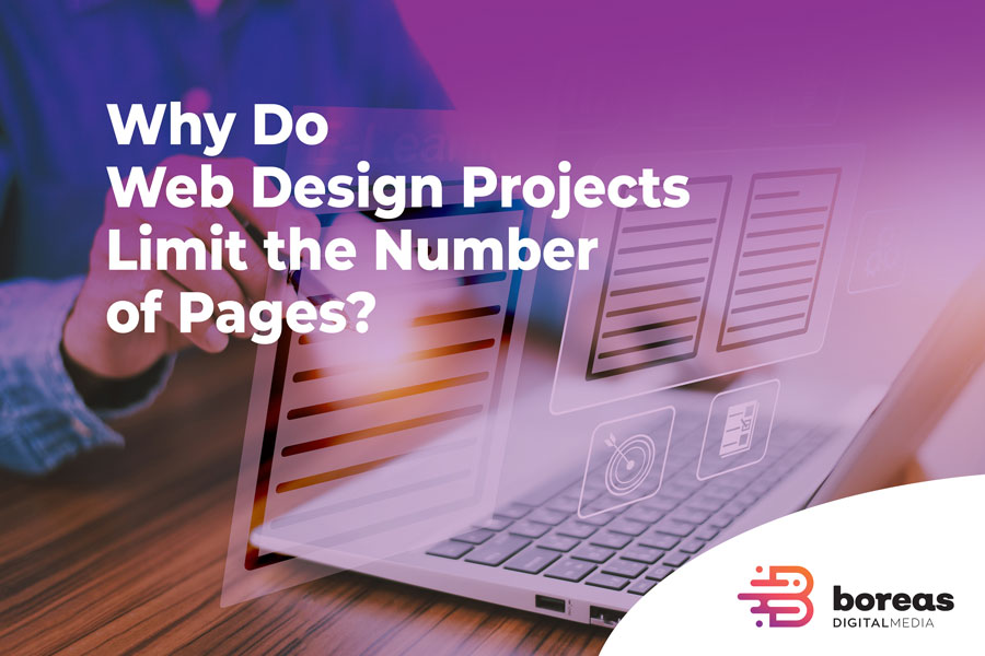 why web design projects limit pages